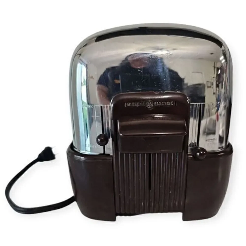 Tested Good Working‎ Condition General Electric 2 Slice Toaster Bakelite 159T77